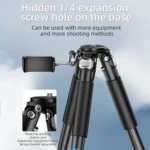 BEXIN RK264 Portable Collapsible Aluminum Alloy Camera Tripod - Image 7