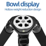 BEXIN ST402C Portable Collapsible Carbon Fiber Camera Tripod - Image 3