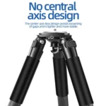 BEXIN ST402C Portable Collapsible Carbon Fiber Camera Tripod - Image 4