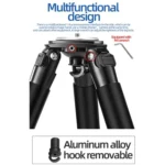 BEXIN ST402C Portable Collapsible Carbon Fiber Camera Tripod - Image 5