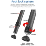 BEXIN ST402C Portable Collapsible Carbon Fiber Camera Tripod - Image 7