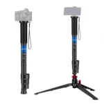 BEXIN P294B Portable Travel Outdoor DSLR Camera Aluminum Alloy Monopod Holder - Image 2