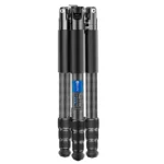 BEXIN W-334C Portable DSLR Camera 2 in 1 Carbon Fiber Tripod Detachable Monopod - Image 2