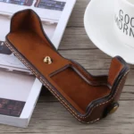 1/4 inch Thread PU Leather Camera Half Case Base for Canon EOS M5 - Image 3