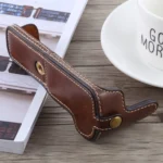 1/4 inch Thread PU Leather Camera Half Case Base for Canon EOS M5 - Image 4