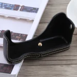 1/4 inch Thread PU Leather Camera Half Case Base for Canon G7 X Mark II - Image 5