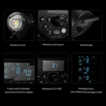 Godox DP800III-V Studio Flash Photo Light 800Ws 2.4G Wireless X System Bowens Mount Light - Image 7