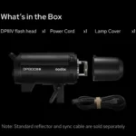 Godox DP800III-V Studio Flash Photo Light 800Ws 2.4G Wireless X System Bowens Mount Light - Image 8