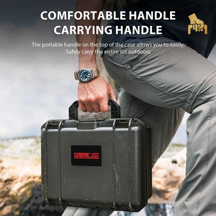 DCA2974B_11.webp STARTRC DIY Combination Lock Waterproof EVA ABS Dual-layer Suitcase Storage Box - Image 12