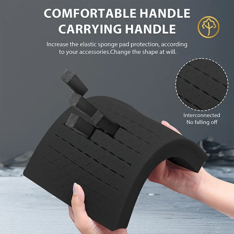 DCA2974B_13.webp STARTRC DIY Combination Lock Waterproof EVA ABS Dual-layer Suitcase Storage Box - Image 14