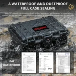 STARTRC DIY Combination Lock Waterproof EVA ABS Dual-layer Suitcase Storage Box - Image 9