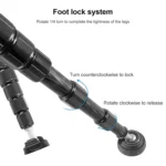 BEXIN P365C Camera Carbon Fiber Monopod Travel Live Selfie Bracket Holder - Image 7