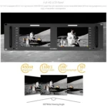 FEELWORLD D71 PLUS Dual 7 inch 3RU Rackmount Monitor 4K HDMI SDI 1920 x 1200 IPS Monitor - Image 4