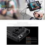 FEELWORLD SH7 7 inch Ultra Bright 2200nit On-camera Monitor SDI HDMI Cross Conversion Monitor - Image 18