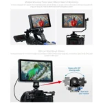 FEELWORLD S7 7 inch 12G SDI HDMI2.0 Camera Field Monitor High Brightness1600nit Touchscreen Monitor - Image 24