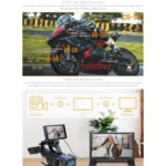 FEELWORLD S7 7 inch 12G SDI HDMI2.0 Camera Field Monitor High Brightness1600nit Touchscreen Monitor - Image 7