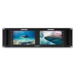 FEELWORLD D71 PLUS-H Dual 7 inch 3RU Rackmount Monitor 4K HDMI 1920 x 1200 IPS Monitor
