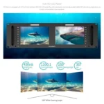 FEELWORLD D71 PLUS-H Dual 7 inch 3RU Rackmount Monitor 4K HDMI 1920 x 1200 IPS Monitor - Image 4