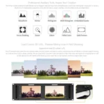 FEELWORLD D71 PLUS-H Dual 7 inch 3RU Rackmount Monitor 4K HDMI 1920 x 1200 IPS Monitor - Image 8