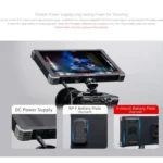 FEELWORLD T10 10.1 inch Aluminium DSLR Camera Field Monitor Touch Screen 4K HDMI Monitor - Image 20