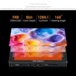 FEELWORLD F7 PLUS 7 inch DSLR Camera Field Monitor Touch Screen 4K HDMI High Brightness 1200nit Monitor - Image 8