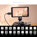 FEELWORLD P6XL 6.0 inch Aluminium Built-in Battery DSLR Camera Field Monitor Touch Screen 4K HDMI High Brightness 1200nit Monitor - Image 15