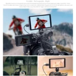 FEELWORLD P6XL 6.0 inch Aluminium Built-in Battery DSLR Camera Field Monitor Touch Screen 4K HDMI High Brightness 1200nit Monitor - Image 7