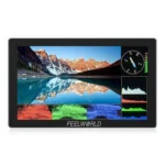 FEELWORLD P6X 5.5 inch Aluminium DSLR Camera Field Monitor Touch Screen 4K HDMI High Brightness 1000nit Monitor