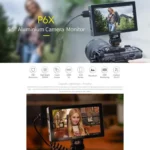 FEELWORLD P6X 5.5 inch Aluminium DSLR Camera Field Monitor Touch Screen 4K HDMI High Brightness 1000nit Monitor - Image 6
