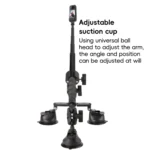 Dual-leg Car Suction Cup Mount with 1/4 inch Screw - Image 3