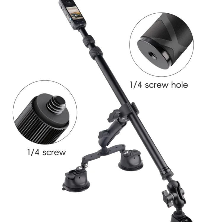 DCA3243B_3.webp 2 x Single-leg Car Suction Cup Mount Crab Clamps Set - Image 4