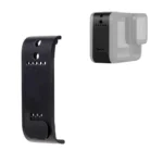 BS Plastic Battery Side Interface Cover with Silicone Plug for GoPro HERO13 Black /12 Black /11 Black /10 Black /9 Black