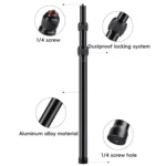 Dual-leg Suction Cup and 2 x Single-leg Car Suction Cup Mount with Selfie Stick Set - Image 6
