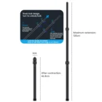 Dual-leg Suction Cup and 2 x Single-leg Car Suction Cup Mount with Selfie Stick Set - Image 7