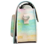 Rainbow Oil painting Pattern PU Leather Protective Camera Case Bag For FUJIFILM Instax Mini 7S / 7C Camera - Image 3