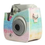 Rainbow Oil painting Pattern PU Leather Protective Camera Case Bag For FUJIFILM Instax Mini 7S / 7C Camera - Image 6