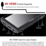 FEELWORLD S55 V2 1920x1152 HDMI 5.5 inch Camera Field Monitor - Image 14