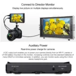 FEELWORLD S55 V2 1920x1152 HDMI 5.5 inch Camera Field Monitor - Image 9
