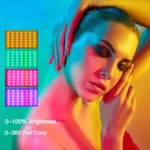 LUXCeO P03 LED Video Light 800LM Super Slim Panel Light On-camera Light Selfie Light Video Photography Studio Light - Image 8