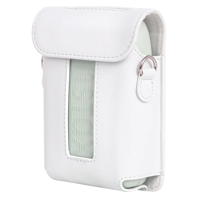 For FUJIFILM Instax mini Link 3 Full Body Leather Camera Case Bag with Strap