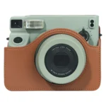 For FUJIFILM Instax WIDE 400 Full Body Leather Case Bag with Strap