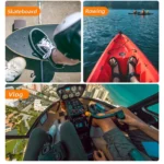 Sunnylife TD672 Adjustable Head Strap Vlog POV Mount Belt for GoPro, Insta360, DJI Osmo Action and Other Action Cameras - Image 4