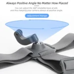 Sunnylife TD672 Adjustable Head Strap Vlog POV Mount Belt for GoPro, Insta360, DJI Osmo Action and Other Action Cameras - Image 5