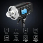 Godox WITSTRO AD600BM Bowens Mount 600Ws GN87 High Speed Mount Studio Speedlight - Image 3