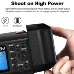 Godox WITSTRO AD600BM Bowens Mount 600Ws GN87 High Speed Mount Studio Speedlight - Image 8