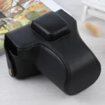 Full Body Camera PU Leather Case Bag with Strap for Olympus E-PL3 / E-PM1 - Image 3
