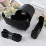 Full Body Camera PU Leather Case Bag with Strap for Olympus E-PL3 / E-PM1 - Image 5