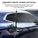 Dual-Leg Magnetic Base Crab Clamp Fixed Mount Holder for GoPro and Other Action Cameras - Image 4