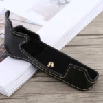 1/4 inch Thread PU Leather Camera Half Case Base for Olympus EM5 / EM5 Mark II - Image 2
