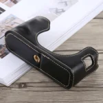 1/4 inch Thread PU Leather Camera Half Case Base for FUJIFILM X100F - Image 4